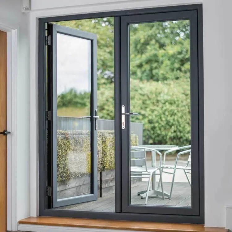 Porte a battente in lega di alluminio