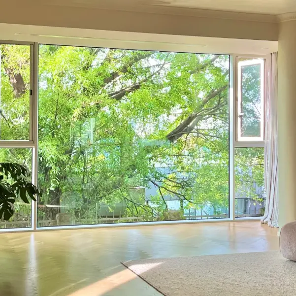 Finestre dal pavimento al soffitto in lega di alluminio