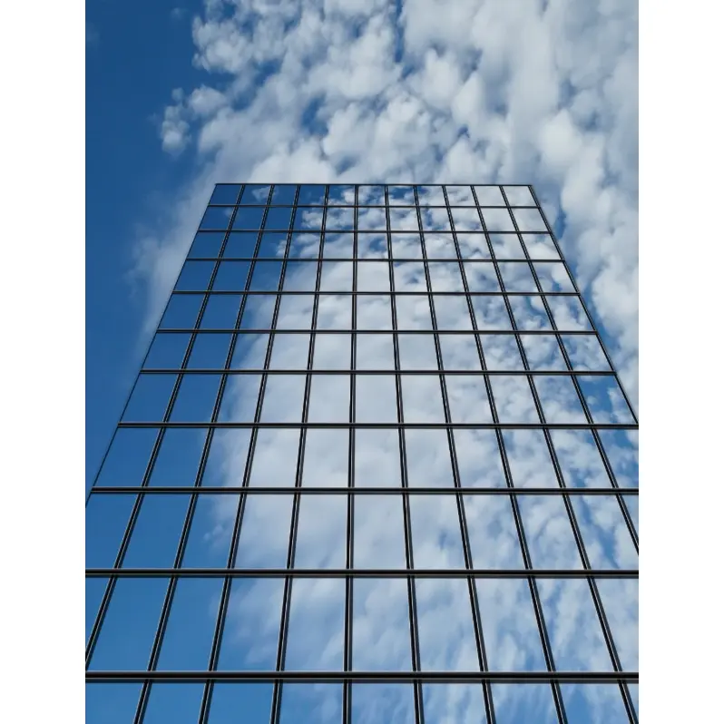 Vetro basso emissivo per facciate continue