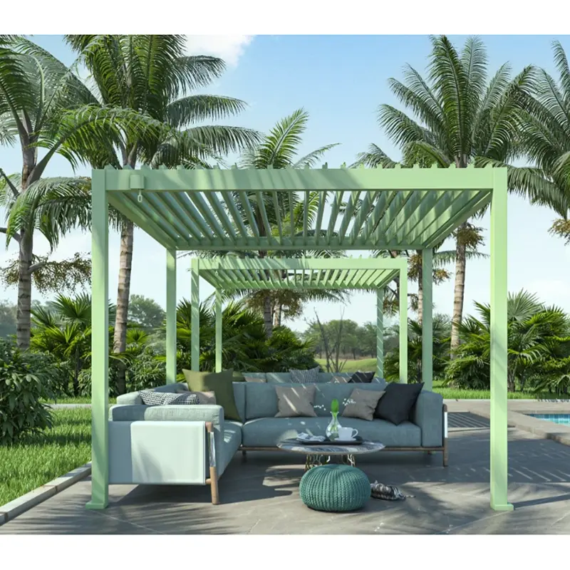 Gazebo retrattile manuale